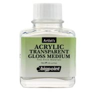 Bigpoint Şeffaf Parlak Medyum 75 ml Akrilik Boya