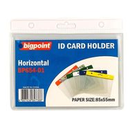Bigpoint Yatay Beyaz 85x55 mm Kart Poşeti