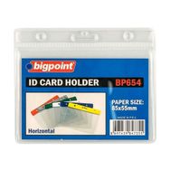 Bigpoint Yatay Şeffaf 85x55 mm Kart Poşeti