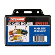 Bigpoint Yatay Siyah 85x55 mm Kart Poşeti