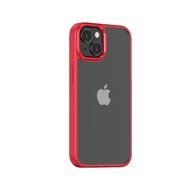 Bikapak Kırmızı Elit Crystal iPhone 15 Kılıf