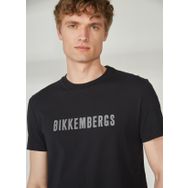 Bikkembergs C41012S Siyah Erkek T-shirt