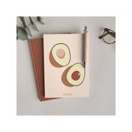 Bikutumutluluk Boho Avokado Defter Çizgisiz Defter