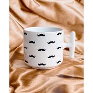 Bikutumutluluk Cool Bıyık Pattern Kupa