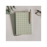 Bikutumutluluk Haki Yeşil Karelik Kapaklı Defter