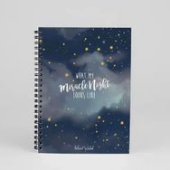 Bikutumutluluk N020 Renkli Tasarım Spiralli Defter