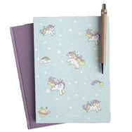 Bikutumutluluk N039 Unicorn Çizgisiz Defter