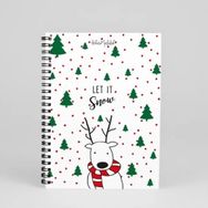 Bikutumutluluk N068 Renkli Tasarım Spiralli Defter