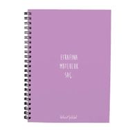Bikutumutluluk N078 A5 Tasarım Spiralli Defter