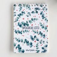 Bikutumutluluk Okaliptus Yaprakları Yapılacaklar Listesi Defter