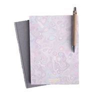 Bikutumutluluk Pastel Renkler Cam Deseni Defter