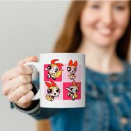 Bikutumutluluk Powerpuff Girls Blossom Pembe Enerjisi Kupa