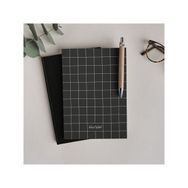 Bikutumutluluk Siyah Cool Kareli Defter