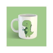 Bikutumutluluk Tea Rex Serisi Sevimli Tea Rex Kupa