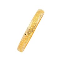 Bilezikhane 14 Ayar Altın Hediyelik Yaprak Model 7 Gram Bilezik