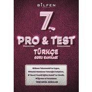 Bilfen Yayınları Pro&Test 7. Sınıf Türkçe Yeni Nesil Soru Bankası