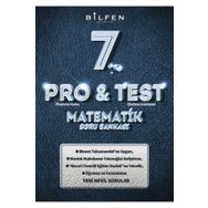 Bilfen Yayınları Yayıncılık 7. Sınıf Matematik ProTest Soru Bankası
