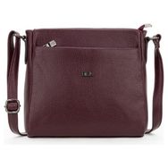 Bilik Deri BLM 1545 Bordo Soft Deri Kadın Çapraz Askılı Çanta