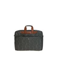 Bilik Deri BRIEFCASE-MG Monogram Siyah Taba Unisex Laptop & Evrak Çantası