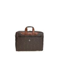 Bilik Deri BRIEFCASE-MN Monogram Kahve Taba Unisex Laptop & Evrak Çantası