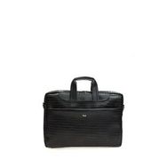 Bilik Deri Briefcase Siyah Kroko Unisex Laptop & Evrak Çantası