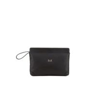 Bilik Deri MTŞ 30 Siyah Rölax Kadın Portföy Clutch Çanta