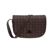 Bilik Deri RH06-MN Monogram Kahve Kadın Çapraz Çanta