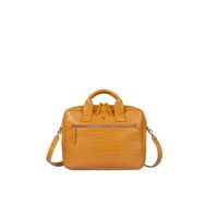 Bilik Deri WZ09 242 Sarı Kroko Unisex Laptop ve Evrak Çantası