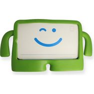 Bilişim Aksesuar iPad 9.7 2018 Karakter Tablet Silikon Yeşil Kılıf