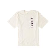 Billabong ABYZT01714-OFW Collision Ss Ww Beyaz Erkek T-shirt