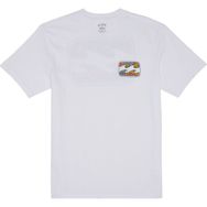 Billabong ABYZT02255-10 Crayon Wave Beyaz Erkek T-shirt