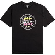 Billabong EBYZT00105 Rotor Fill Siyah Erkek T-shirt