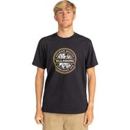 Billabong EBYZT00168 Siyah Rotor Fill Ss Erkek T-Shirt