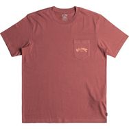 Billabong Stacked Arch Pembe Erkek T-shirt