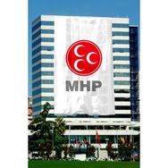 Bilsan Bayrak Mhp Parti Bayrağı 400X600 cm Raşel Kumaş Bina Tipi