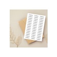 Bimotif 4 x 1 cm 2 Sayfa Teşekkürler Fancy Sticker