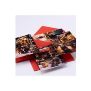 Bimotif 4'lü Yılbaşı-Sevimli Köpekler-Kış Temalı Kartpostal