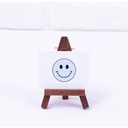 Bimotif 6,5 x 8,5 cm 10 Adet Açık Mavi Smile Mini Not ve Tebrik Kartı