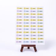 Bimotif A5 2 Sayfa Aferin Gülen Yüz Sticker Seti