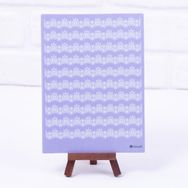 Bimotif A5 2 Sayfa Dantel Motifli Mor Sticker Seti