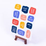 Bimotif A5 2 Sayfa Eğlenceli Yazılar Sticker Seti