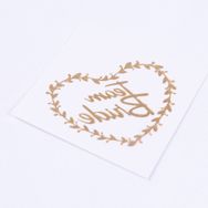 Bimotif Bride To Be Kalpli Yaprak Desenli 1 Adet Geçici Dövme
