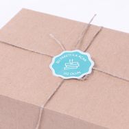 Bimotif Bu Paketi İlk Açan Siz Olun Mint 6 cm 12 Adet Sticker