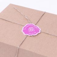 Bimotif Bu Paketi İlk Açan Siz Olun Mor 6 cm 12 Adet Sticker