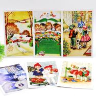 Bimotif Happy Christmas 60 Adet Yılbaşı Kartpostalı
