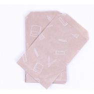 Bimotif Kraft 11x20 100 Adet Kırtasiye Desenli Kese Kağıdı