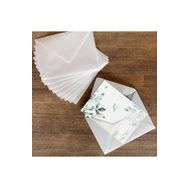 Bimotif Transparan Beyaz 7x9 cm 100 Adet Zarf Obje