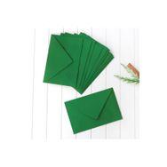 Bimotif Yılbaşı Koyu Yeşil 9x14 cm 10 Adet Zarf