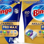 Bingo 120'li Akıllı Kapsül Pro Max Bulaşık Makinesi Deterjanı Tableti