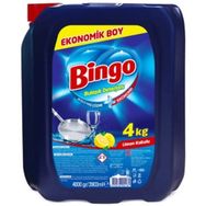 Bingo 4 kg Limonlu Sıvı Bulaşık Deterjanı